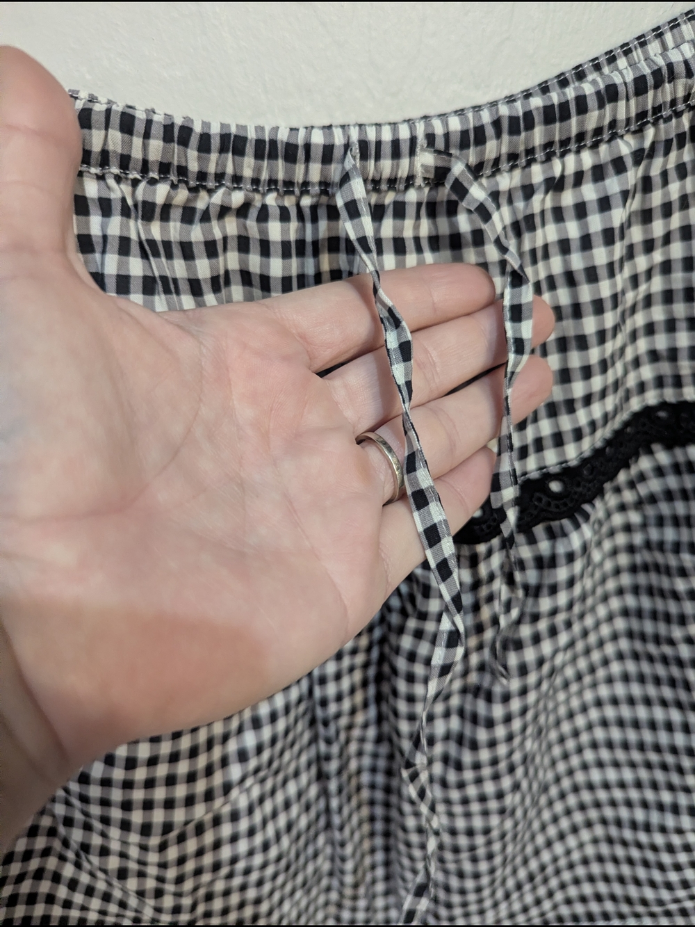Reformation Valetta Two Piece In Remy Check - Size 6 - Picture 10 of 12
